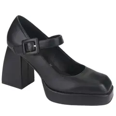 CHALADA - Zapato Mujer Negro Casual Dune-4