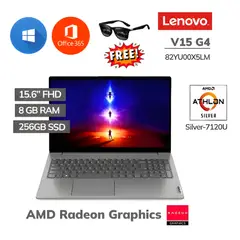 LENOVO - Notebook V15 G4 AMN 156” FHD AMD Athlon Silver 7120U 8GB RAM 256GB SSD