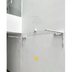 GENERICO - Tendedero plegable 5 filas White - J3 Racks