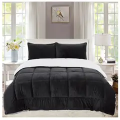 GENERICO - EDREDÓN PIEL DE ANGEL CON CARNERO QUEEN