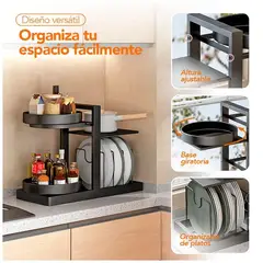 GENERICO - ORGANIZADOR DE COCINA 2 PISOS