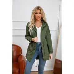 42AROZINA - Chaqueta con capucha de mujer