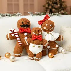 GENERICO - Cojín Familia x 3 Galleta de Jengibre 44x38cm CHIRIBELLA