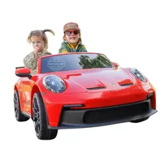 GENERICO - Auto Carro a Bateria Porshe Premium 911 GT3 Con Licencia Original Para Niños