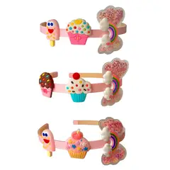 GENERICO - Vincha niña diadema mujer rosado