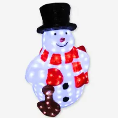 GENERICO - Muñeco de Nieve de Acrílico