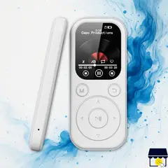 GENERICO - Reproductor MP3 HD+ con conexión Bluetooth 8GB - Blanco