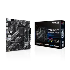 ASUS - Motherboard PRIME B550M-K ARGB DDR4 Socket AM4 mATX