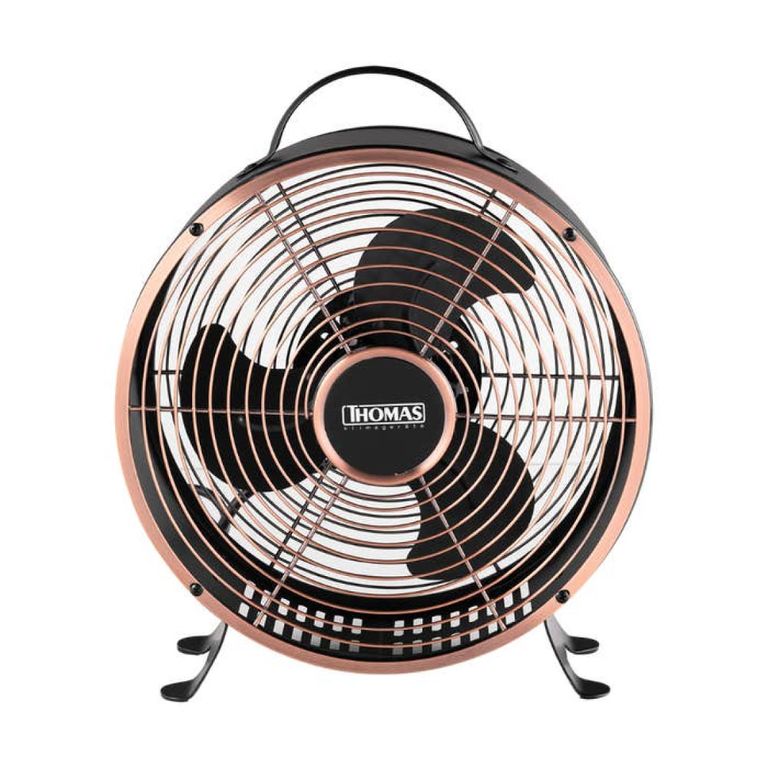 Ventilador Retro TH08NM Bronce de 8" con 2 Velocidades