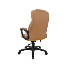 OFIDEAS - Silla Ergonómica City Cuero Café