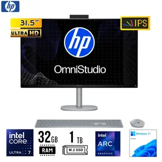 HP - ALL IN ONE OmniStudio X C1271LA, 31.5" IPS, Core Ultra 7 7 258V 32GB 1TB SSD W11