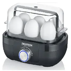 SEVERIN - HERVIDOR DE HUEVOS EK 3166 6 UNIDADES CON CONTROL COCCIÓN EK3166