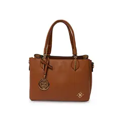 VIALE - Cartera Briganti Satchel BRI-CM2601 Mocca