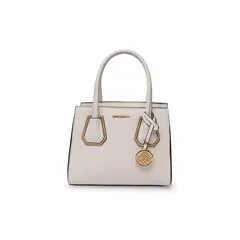 VIALE - Cartera Briganti Satchel BRI-CM2604 BlancoDorado