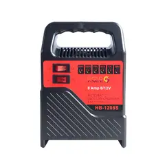 GENERICO - Cargador De Baterias De 6 Y 12 Vlts Para Auto Moto - 8 Amperios