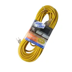 GENERICO - EXTENSIÓN ELÉCTRICA DE 5 METROS CON 3 TOMAS