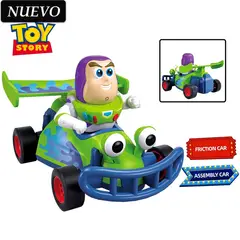 TOY STORY - Juguete Carro de carreras de fricción de Buzz Lightyear 7 piezas