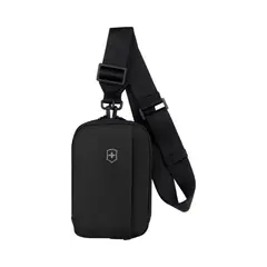 VICTORINOX - Bolso de hombro City Pouch Travel Essentials Negro