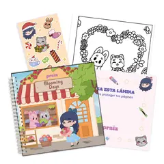 GENERICO - LIBRO PARA COLOREAR BLOOMING DAYS