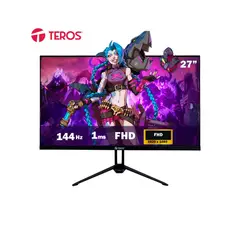 TEROS - MONITOR TE-2714S 27 PLANO FHD IPS 144HZ 1MS DP HDMI PARLANTES