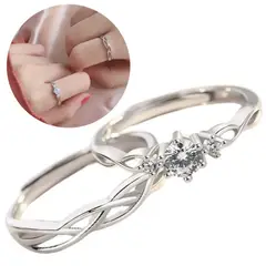 GENERICO - Anillo De Pareja Promesa De Amor Diseño Unico Regalo