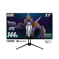 TEROS GAMING - MONITOR GAMING TEROS TE-2714S 27 PLANO IPS FHD 144HZ 1MS DP HDMI PARLANTES