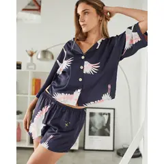 NOOR THE LUXURY OF REST - PIJAMA DE SEDA SHORT