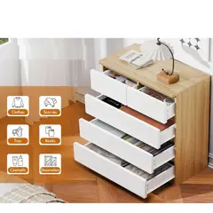 DIBA MUEBLES - Comoda 5Cj Moderna Penny