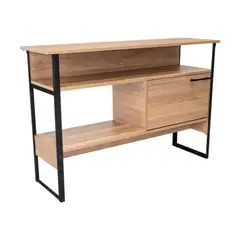 FMFURNITURE - Arrimo 1 Puerta Café Claro 80x120x35 Cm