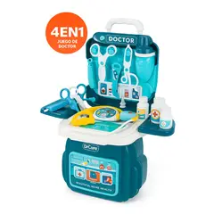 GENERICO - Set de Juego Médico Infantil 4 en 1 “Doctor Play Set”