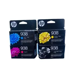 HP - Kit 4 Tintas 938 Original para OfficeJet Pro 9110, 9120, 9130, 9720, 9730