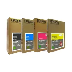 EPSON - Cartucho de Tinta 748xxl Kit de 4 Colores T748XXL