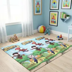 GENERICO - Piso alfombra plegable reversible 180x200cm