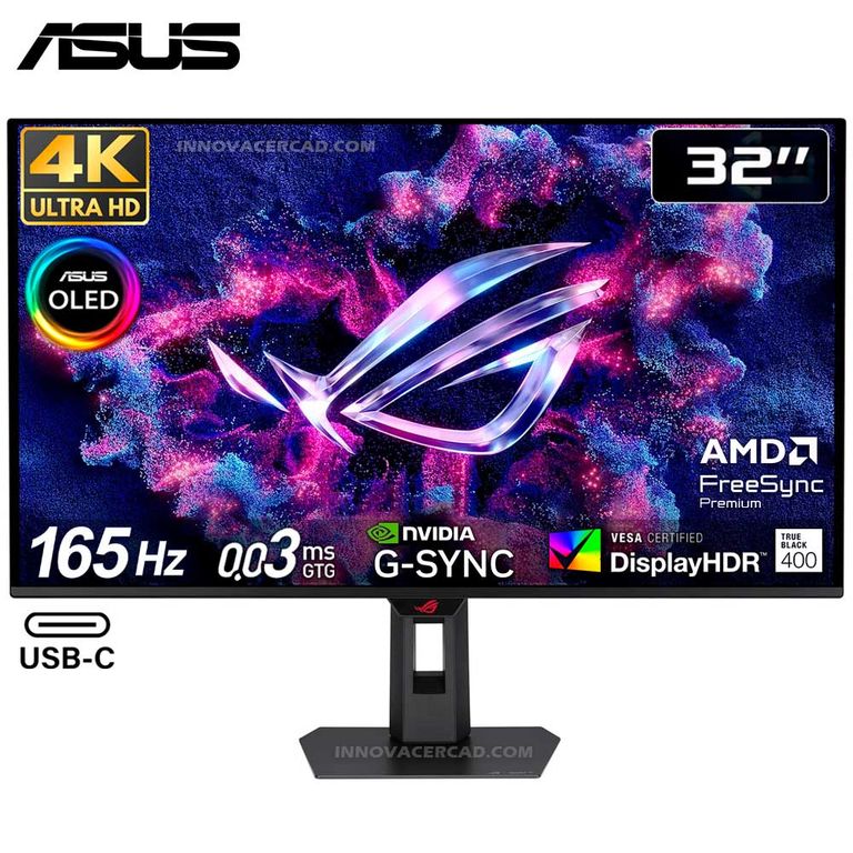 Monitor Gaming ROG STRIX OLED XG32UCDS 32 OLED 4K UHD 165Hz 003ms Nvidia G-Sync