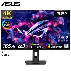 ASUS - Monitor Gaming ROG STRIX OLED XG32UCDS 32 OLED 4K UHD 165Hz 003ms Nvidia G-Sync