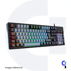 ANTRYX - TECLADO MECANICO MK860L BLACK RED SWITCH USB