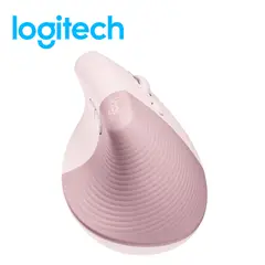 LOGITECH - Mouse Lift Vertical Ergonómico rose 910-006472