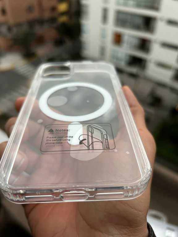 Case Transparente con Magsafe para Iphone 15 PRO MAX