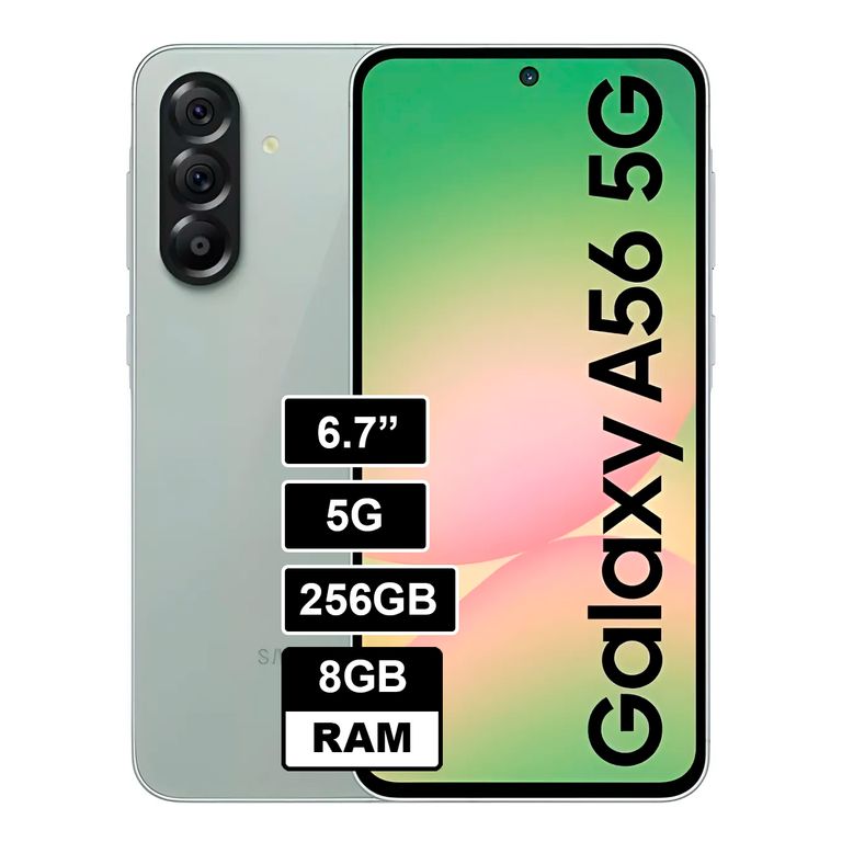 Smartphone Galaxy A56 5G 256GB 8GB RAM Awesome Olive