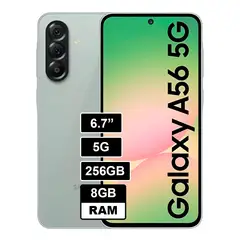 SAMSUNG - Smartphone Galaxy A56 5G 256GB 8GB RAM Awesome Olive