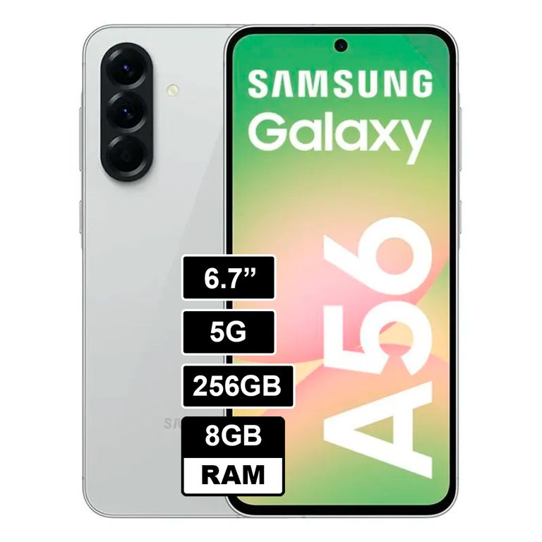 Smartphone Galaxy A56 5G 256GB 8GB RAM Awesome Lightgray