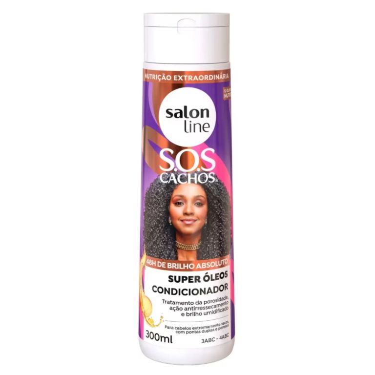 Acondicionador SOS Cachos Super Óleos Nutritivos 300ml