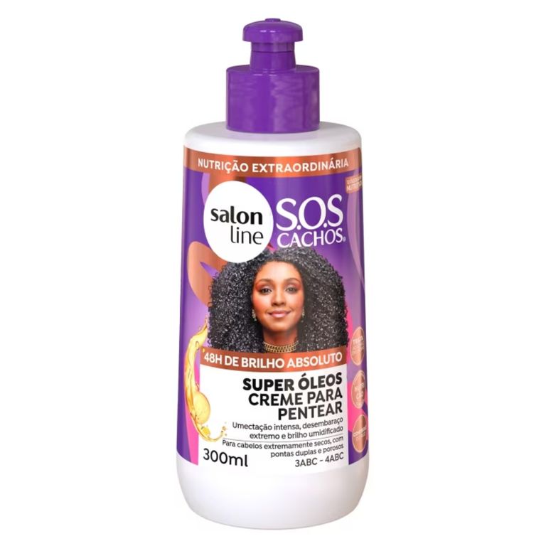 Crema para peinar SOS Cachos Super Óleos Nutritivos 300ml