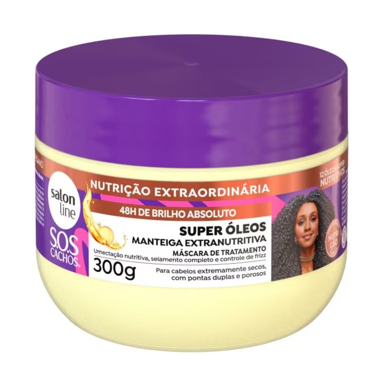Manteca Nutritiva SOS Cachos Super Óleos 300g