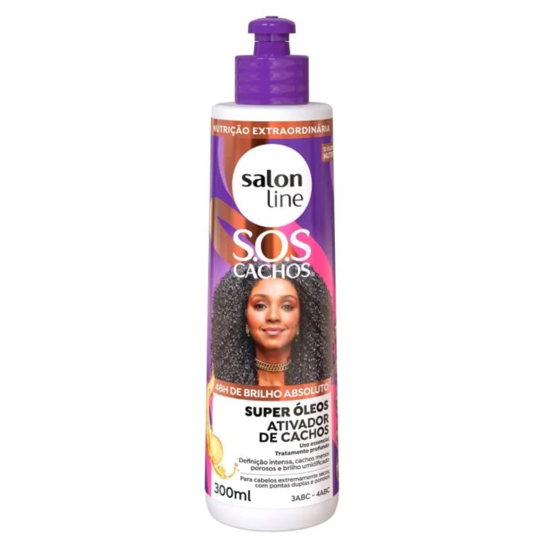 Activador de rizos SOS Cachos Super Óleos Nutritivos 300ml