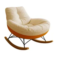 GENERICO - Silla Mecedora de Lujo Estilo Japonés