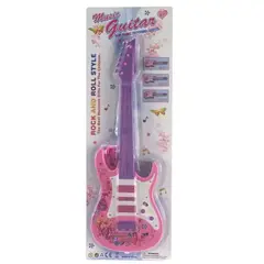 GENERICO - Juguete Guitarra Eléctrica Rock Moderno Niños Rosado