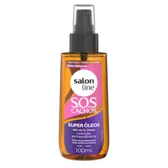 SALON LINE - Óleo SOS Cachos Super Óleos Nutritivos 100ml