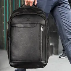 ARMUZ - MOCHILA DE CUERO VACUNO -RIGEL- MH655 PARA LAPTOP