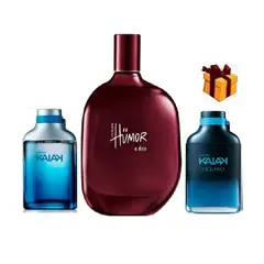 NATURA - Humor adois 75ml+ kaiak clasico y oceano 25ml + regalo